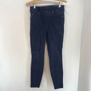 Spanx Black Ankle Skinny Jeans Pants SP Slimming Women's Stretch